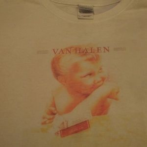 VAN HALEN 1984 White T-Shirt - Never Worn
